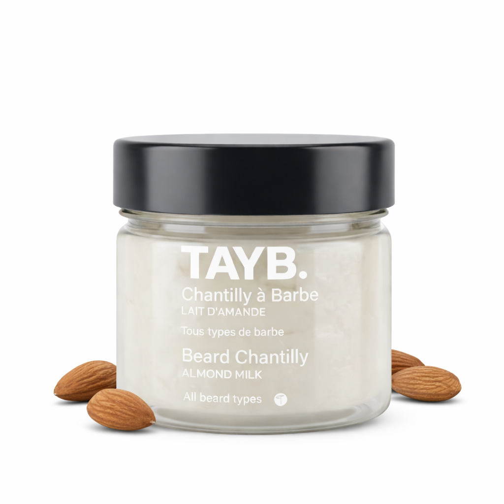Chantilly à barbe - LAIT D'AMANDE