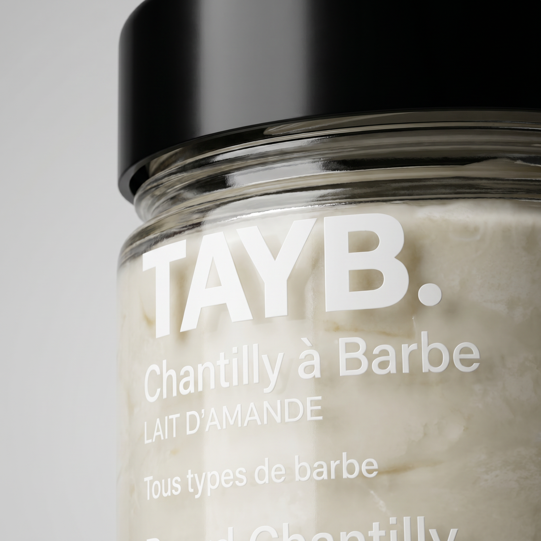 Chantilly à barbe - LAIT D'AMANDE